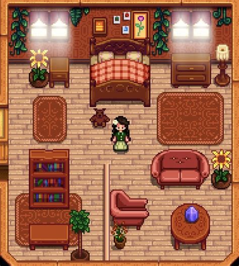 Decided to make my own "Museum" instead of donating to Gunther. . Stardew valley decorating ideas